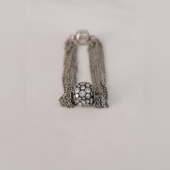 Retired Pandora Bracelet & Clip - Picture 3 of 3